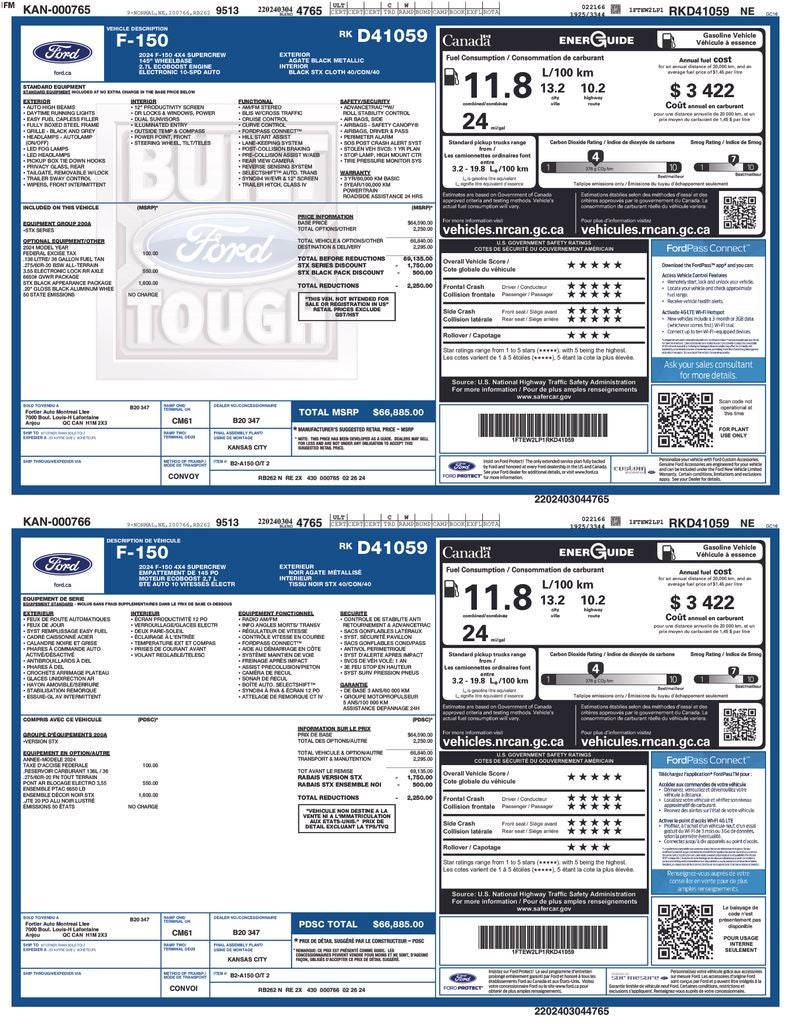 2024 Ford F-150 STX