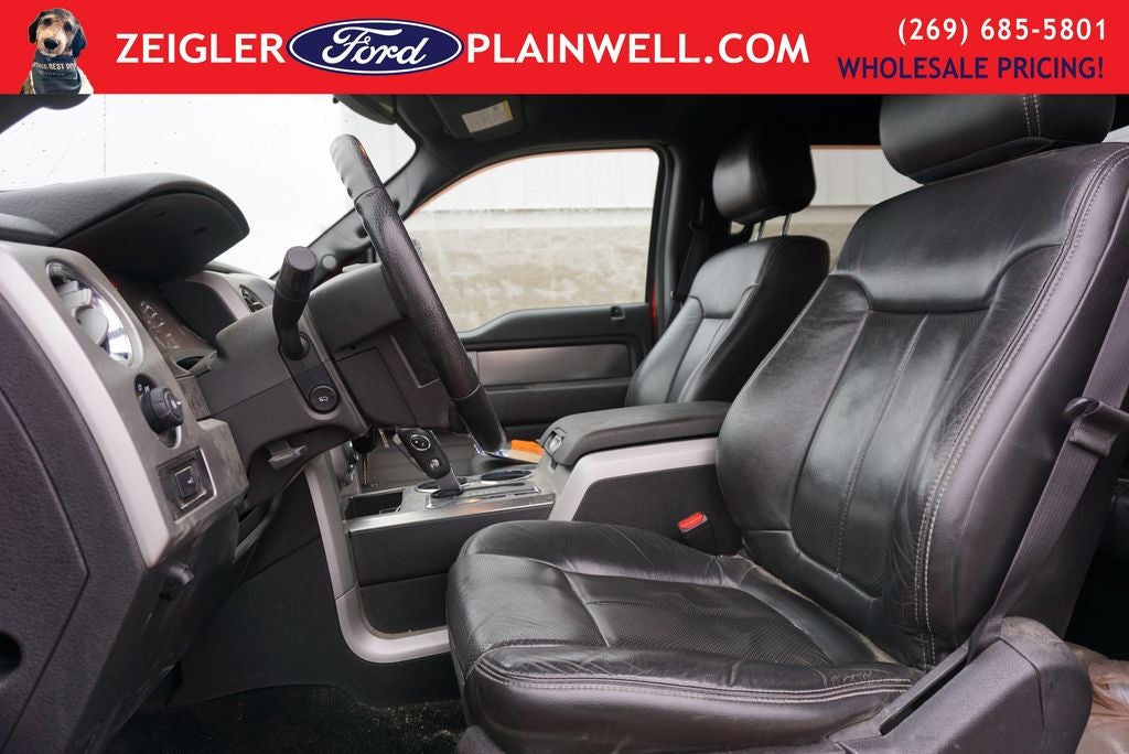 2013 Ford F-150 FX4 Crew Cab Heated Leather FX4 Luxury Pkg Max Tow Lo