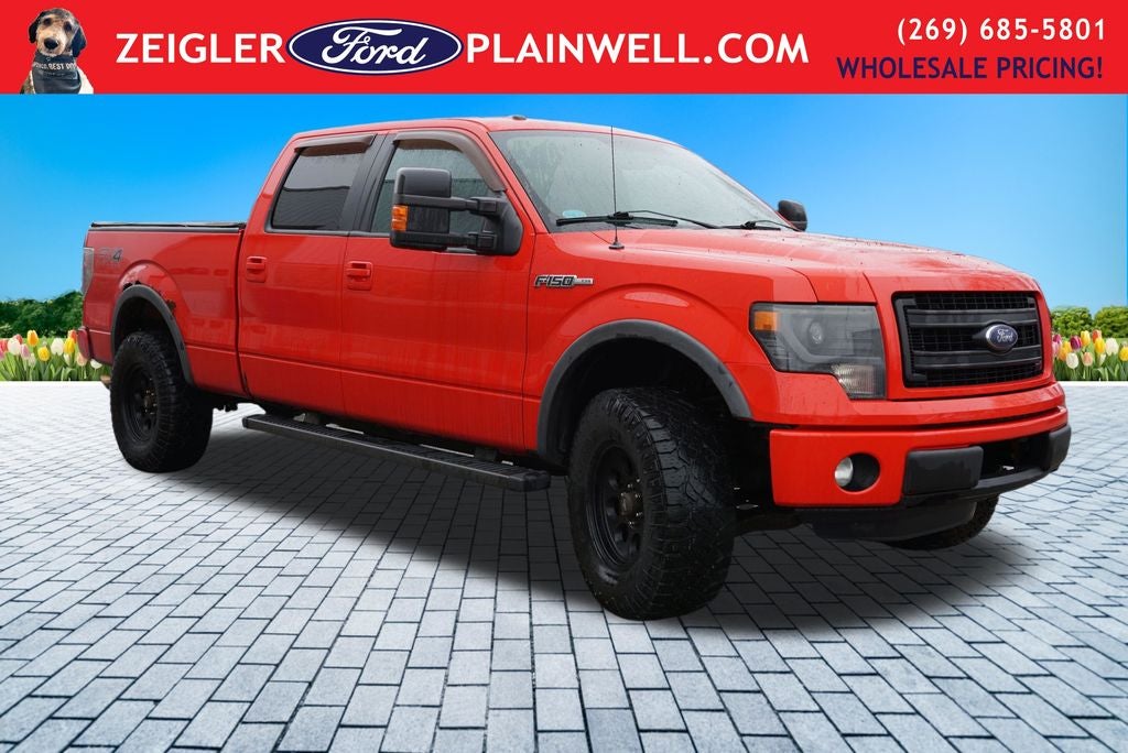 2013 Ford F-150 FX4 Crew Cab Heated Leather FX4 Luxury Pkg Max Tow Lo
