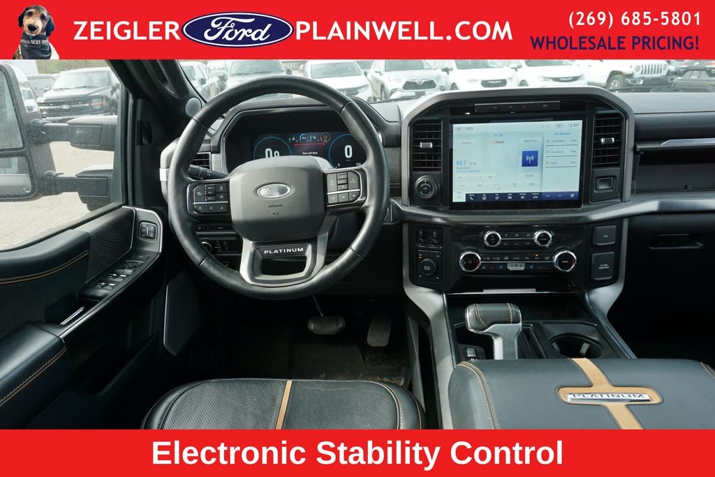 2022 Ford F-150 Platinum Twin Panel Roof Int Work Surface Tow Co-Pilot360 A