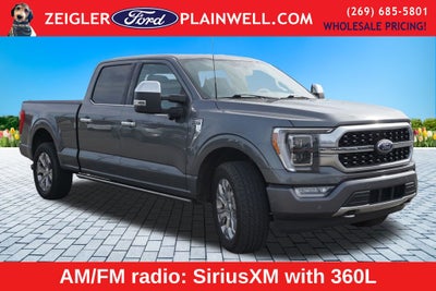 2022 Ford F-150 Platinum Twin Panel Roof Int Work Surface Tow Co-Pilot360 A