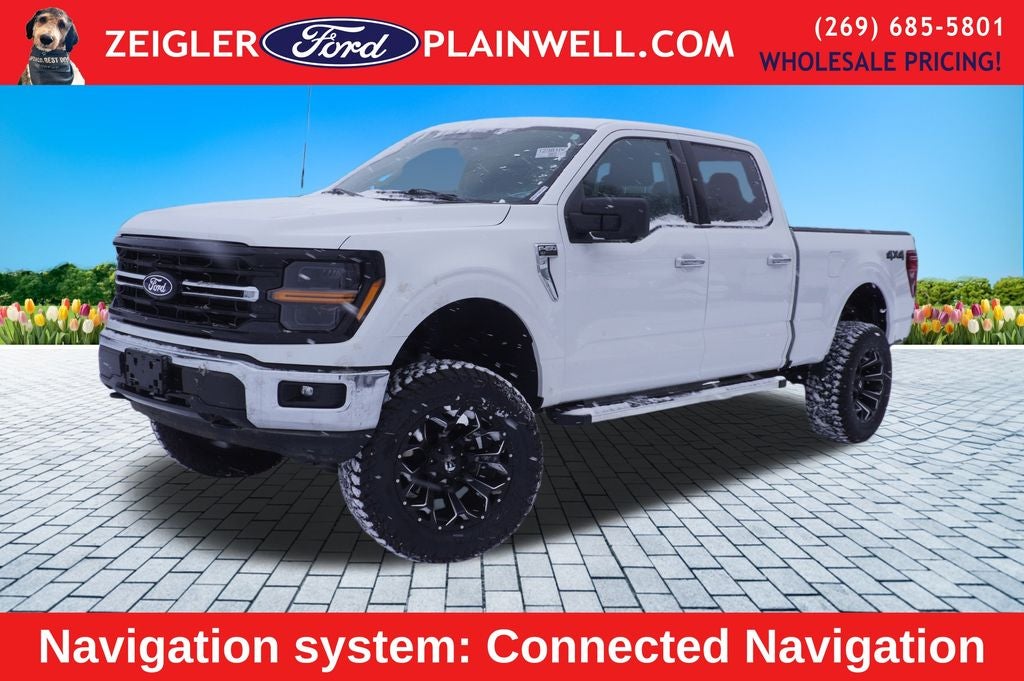 2024 Ford F-150 XLT Crew Cab 3.5L ECOBOOST NAV Custom Lift Tires and R