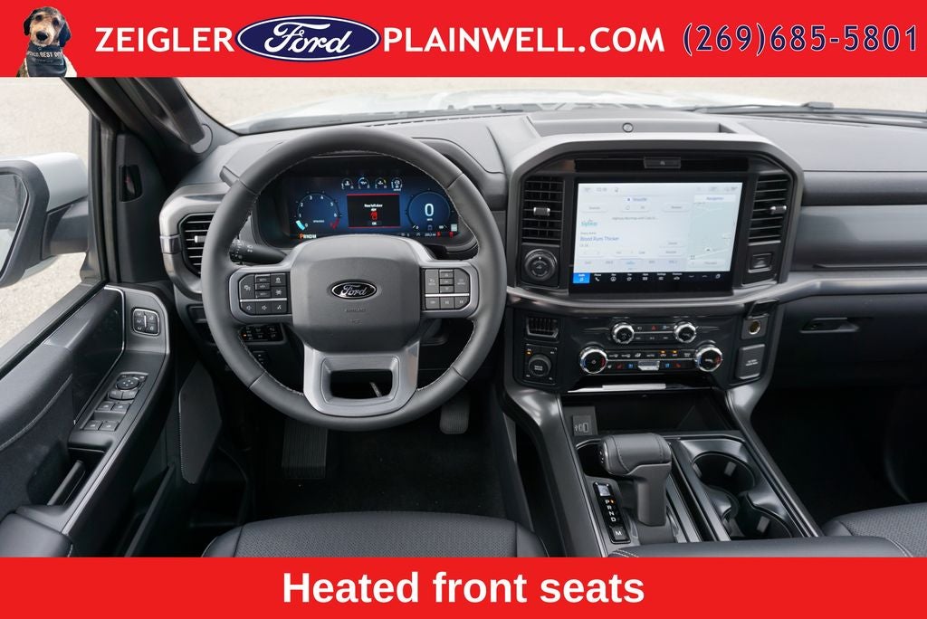 2026 Ford F-150 Lariat BLACK APPEARANCE PKG TWIN PANEL ROOF 20" BLACK WH
