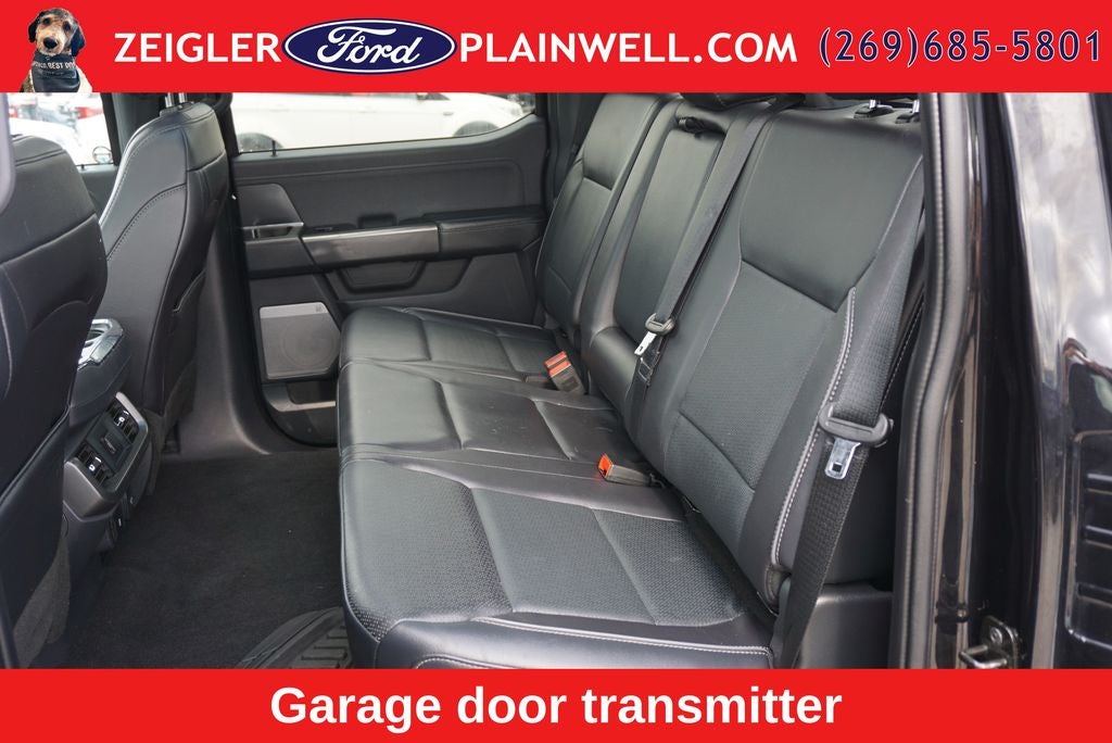 2024 Ford F-150 Lariat Hybrid Black Appearance Pkg Panoramic Roof Tow