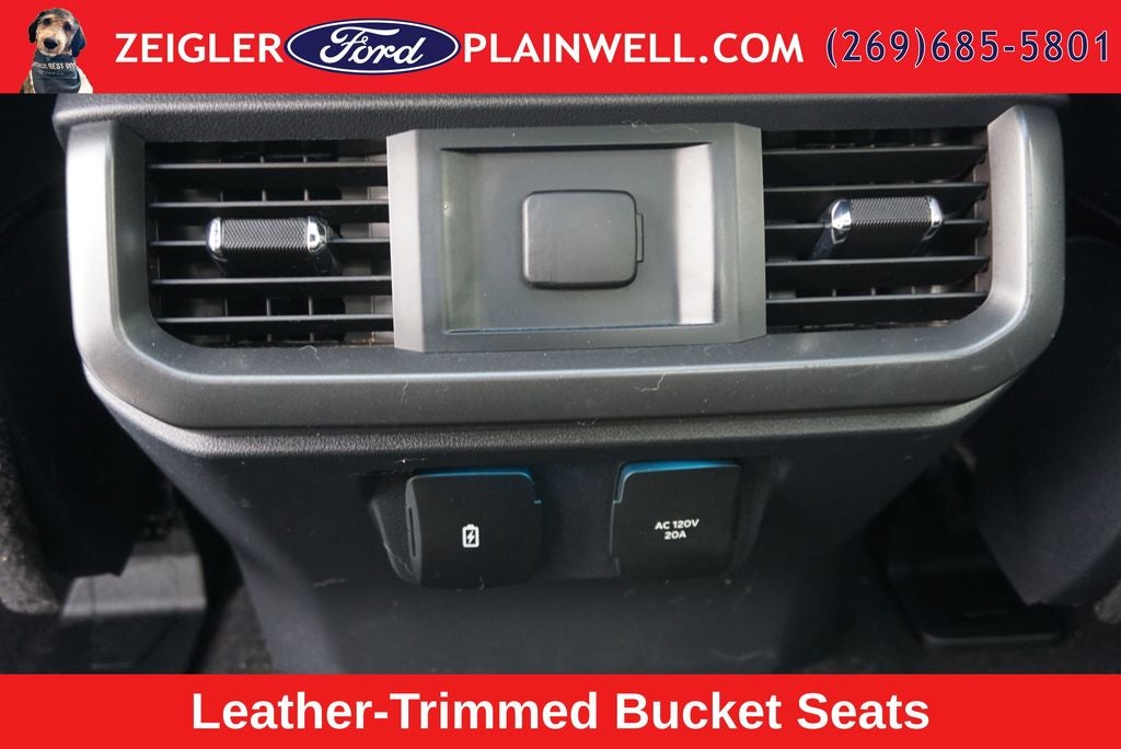 2024 Ford F-150 Lariat Hybrid Black Appearance Pkg Panoramic Roof Tow