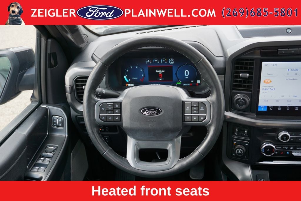 2024 Ford F-150 Lariat Hybrid Black Appearance Pkg Panoramic Roof Tow