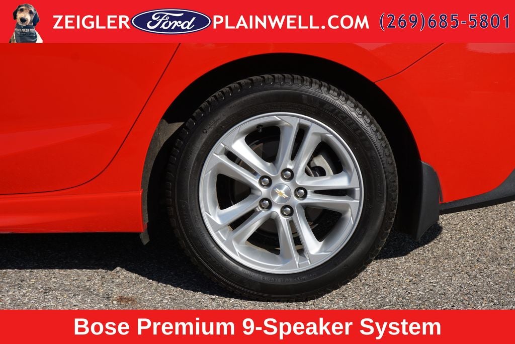 2016 Chevrolet Cruze LT RS Sport Power MoonRoof Alloys Power Seat