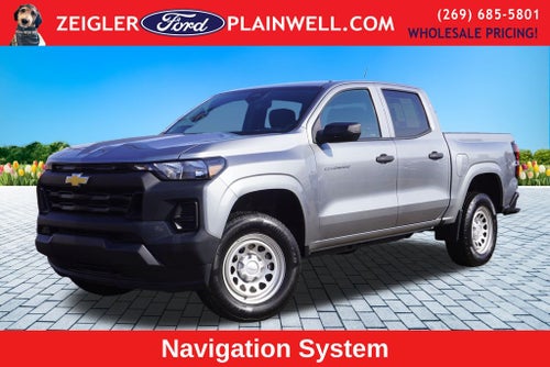 2024 Chevrolet Colorado Work Truck CREW CAB NAVIGATION KEYLESS ENTRY PREFERRED PKG