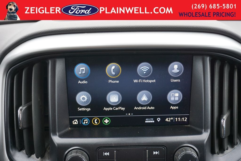 2020 Chevrolet Colorado LT Extended Cab Rear Camera Rear Topper