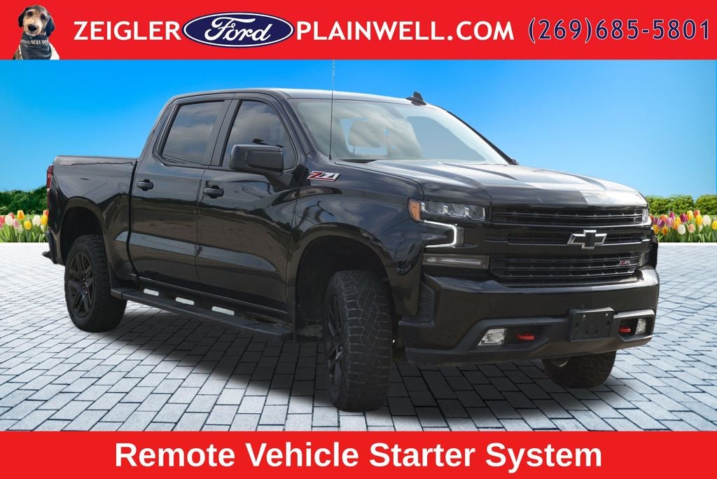 2021 Chevrolet Silverado 1500 LT Trail Boss Z71 PKG LEATHER 20' BLACK WHEELS