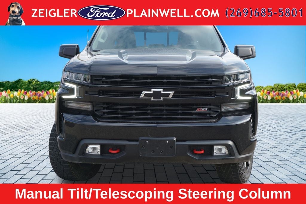 2021 Chevrolet Silverado 1500 LT Trail Boss Z71 PKG LEATHER 20' BLACK WHEELS