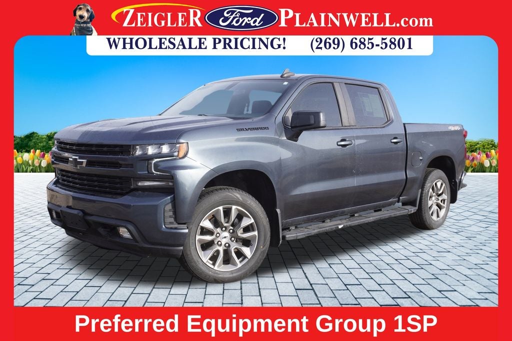 2021 Chevrolet Silverado 1500 RST Crew Cab 4x4 V8 5.3 Liter Leather