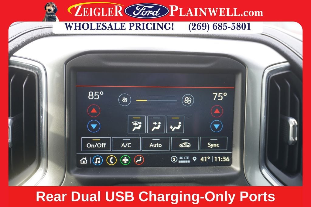 2021 Chevrolet Silverado 1500 RST Crew Cab 4x4 V8 5.3 Liter Leather