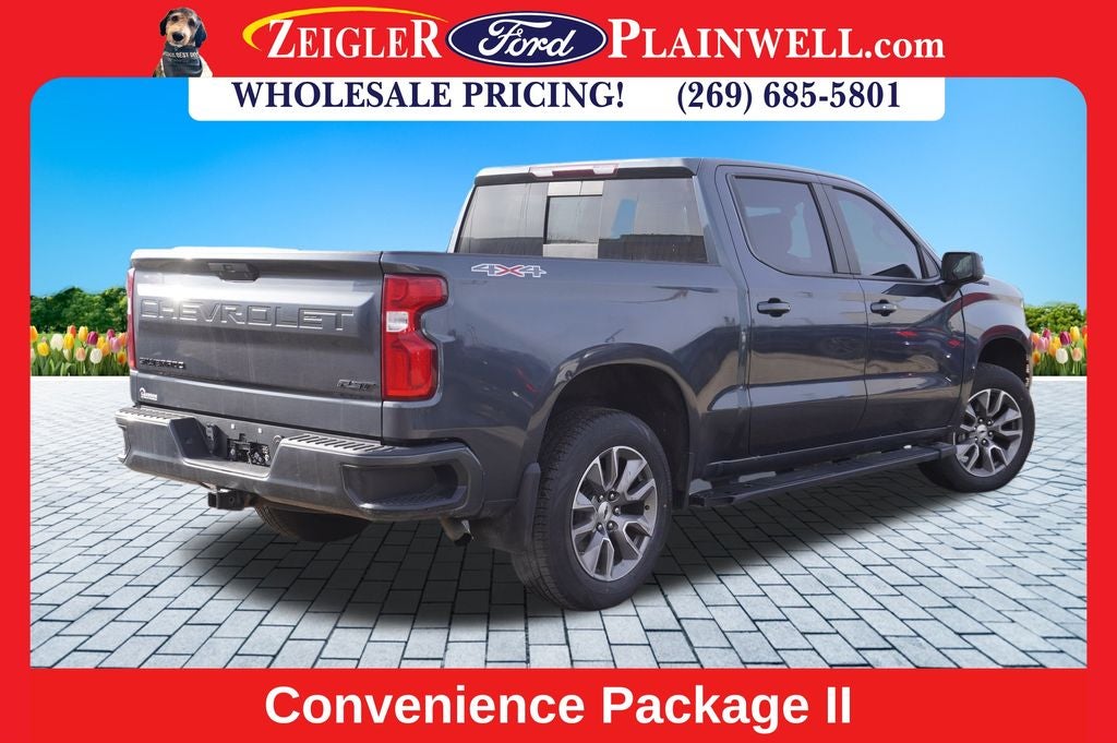 2021 Chevrolet Silverado 1500 RST Crew Cab 4x4 V8 5.3 Liter Leather
