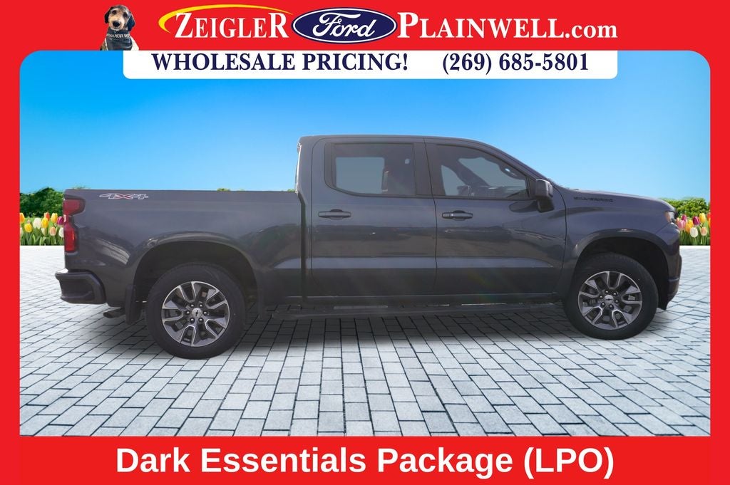 2021 Chevrolet Silverado 1500 RST Crew Cab 4x4 V8 5.3 Liter Leather