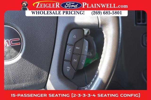 2023 GMC Savana 3500 LT 15 Passenger Extended WB Chrome Pkg Rear Camera