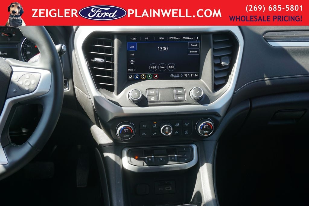 2023 GMC Acadia SLT HD CAMERA LANE KEEPING BLIS 3RD ROW SEAT 4X4
