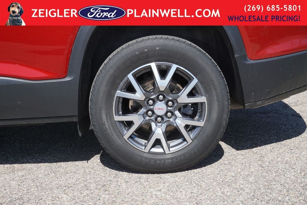 2023 GMC Acadia SLT HD CAMERA LANE KEEPING BLIS 3RD ROW SEAT 4X4