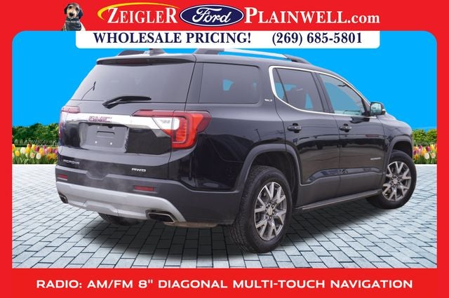 2021 GMC Acadia SLT V6 AWD Leather Power Moonroof Nav Heated Leather