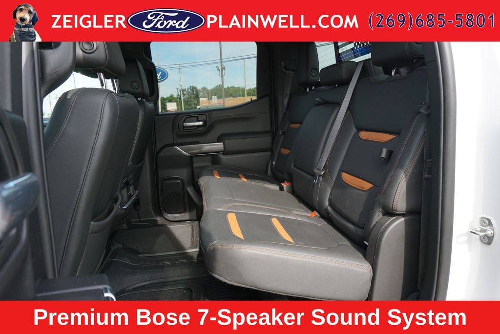 2021 GMC Sierra 1500 AT4 Premium Pkg 4x4 Leather Power Moonroof R Camera
