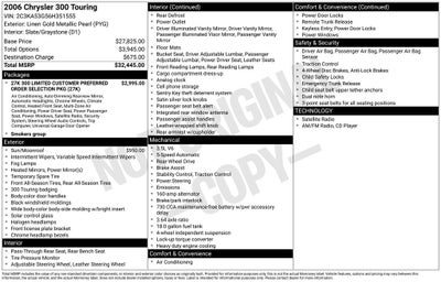 2006 Chrysler 300 Touring