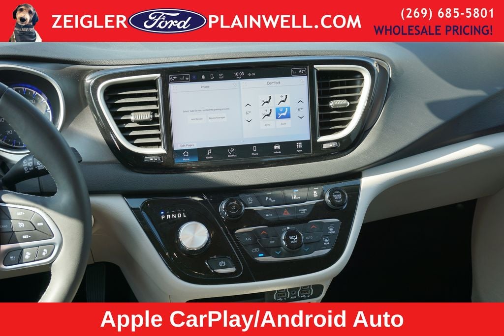 2024 Chrysler Pacifica Touring L Leather Quad Seats Power Doors Rear Camera