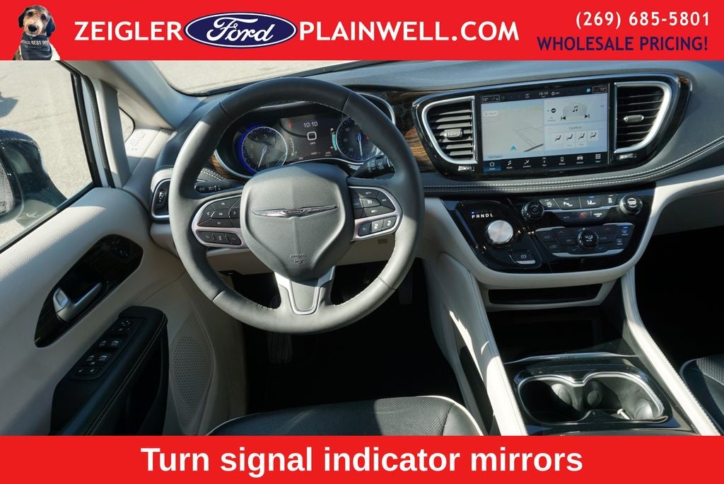 2024 Chrysler Pacifica Limited Power Moonroof Leather Rear Cameta Power Slider Do