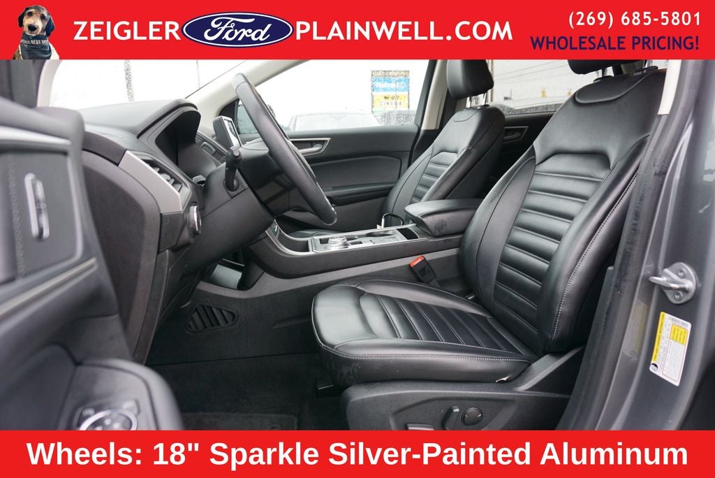 2022 Ford Edge SEL AWD Leather Rear Camera Power Seat Alloys