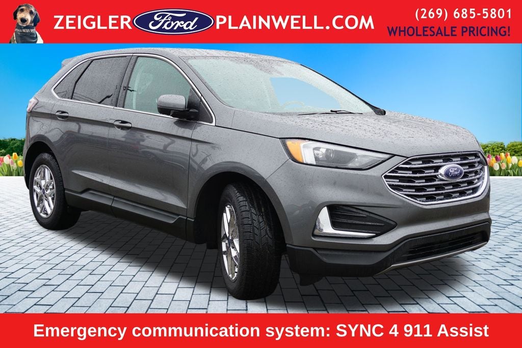 2022 Ford Edge SEL AWD Leather Rear Camera Power Seat Alloys