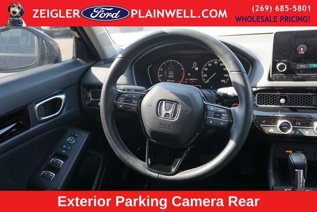 2022 Honda Civic EX Power Moonroof Power Seat Alloys Wheels Rear Camer