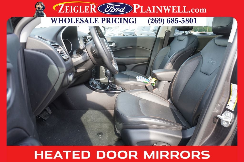 2021 Jeep Compass Limited 4x4 Leather Power Moonroof