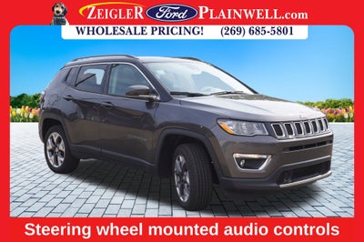 2021 Jeep Compass Limited 4x4 Leather Power Moonroof
