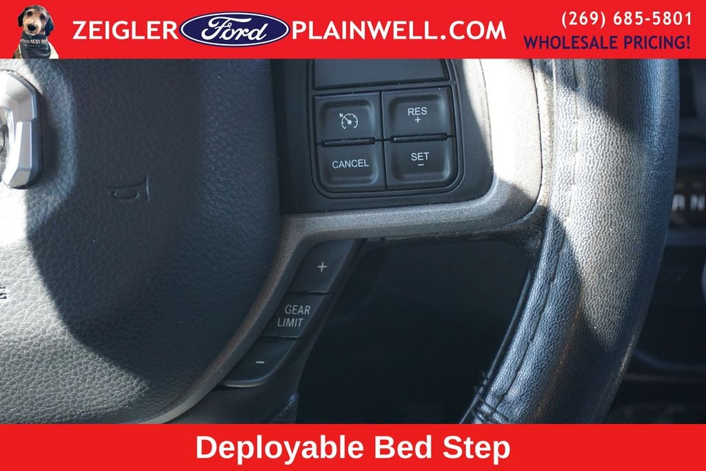 2019 RAM 3500 Tradesman Crew Cab 4x4 V8 6.4 Liter Hemi Fiberglass Topper T