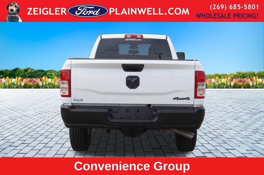 2023 RAM 3500 Tradesman 4x4 CREW CAB LONG BOX 6.4L V8 Nav HD Vinyl Seat Tr