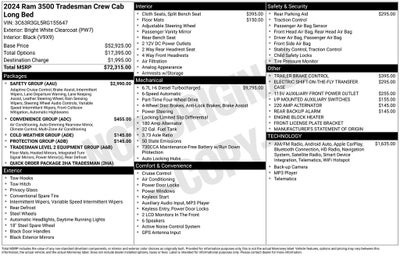 2024 RAM 3500 Tradesman