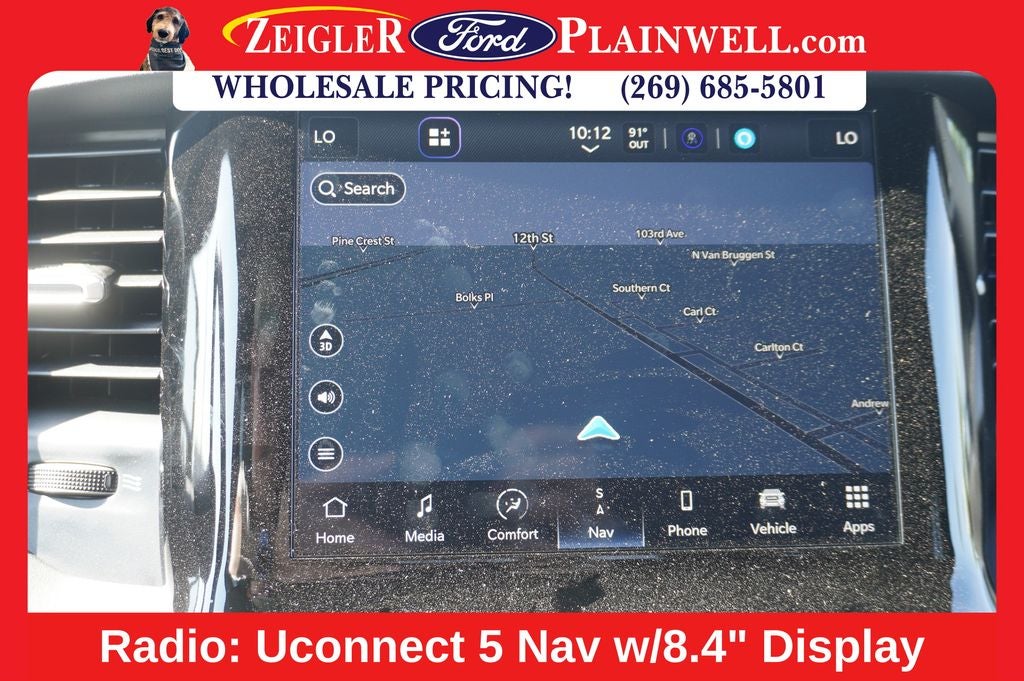 2024 RAM 3500 Tradesman CREW CAB 4X4 6.7 L TURBO DIESEL NAV REAR CAMERA P