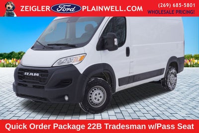 2024 RAM ProMaster 1500 Low Roof V6 Extended Low Roof Tradesman Cargo Van