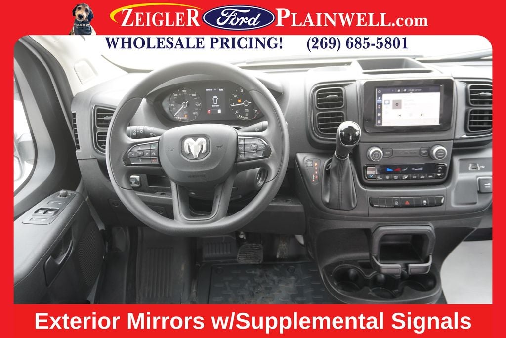 2024 RAM ProMaster 1500 Low Roof V6 Extended Low Roof Tradesman Cargo Van