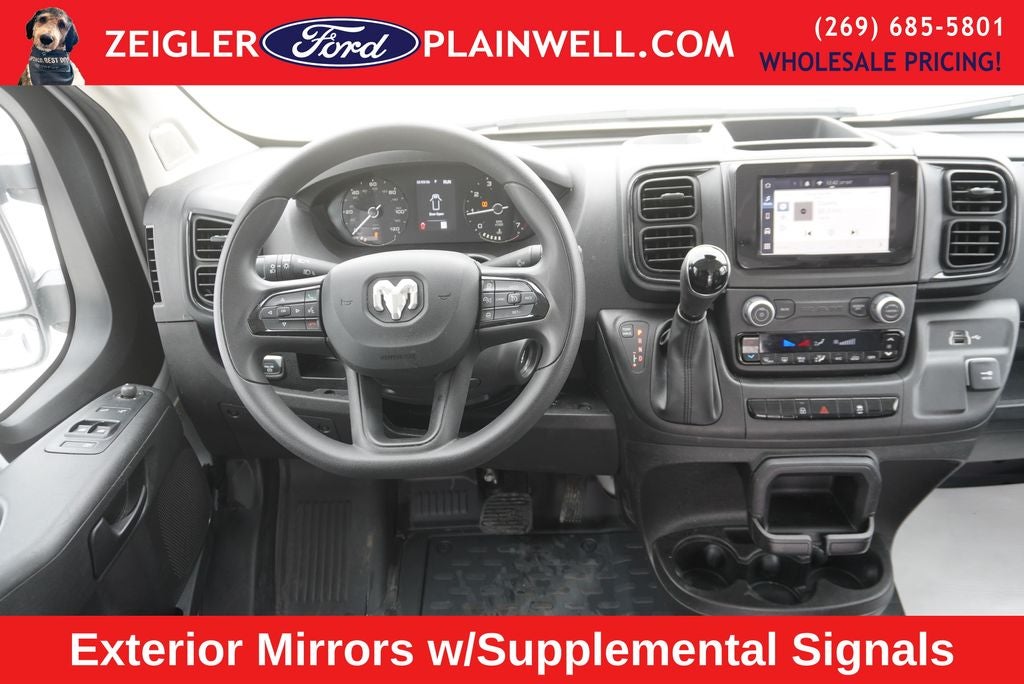 2024 RAM ProMaster 1500 Low Roof V6 Extended Low Roof Tradesman Cargo Van