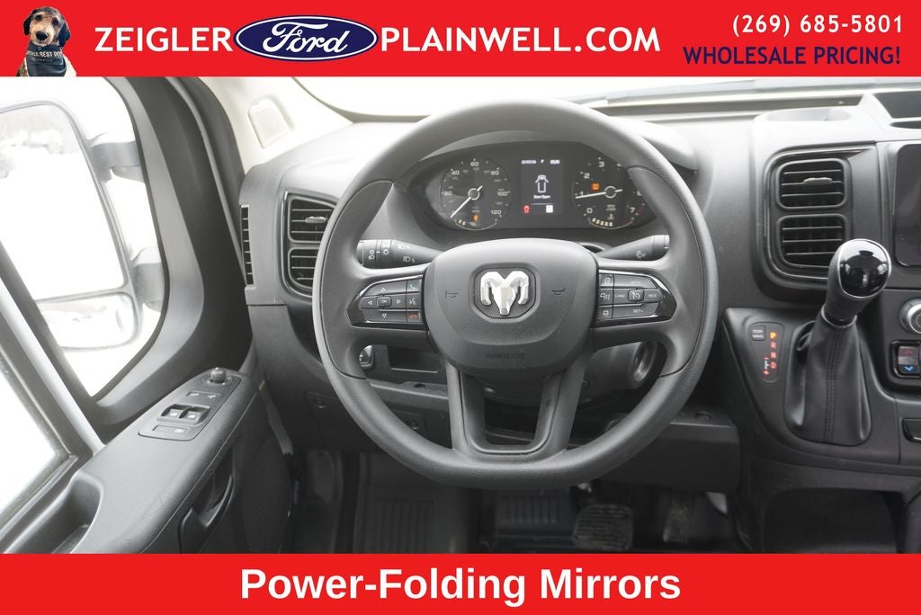 2024 RAM ProMaster 1500 Low Roof V6 Extended Low Roof Tradesman Cargo Van