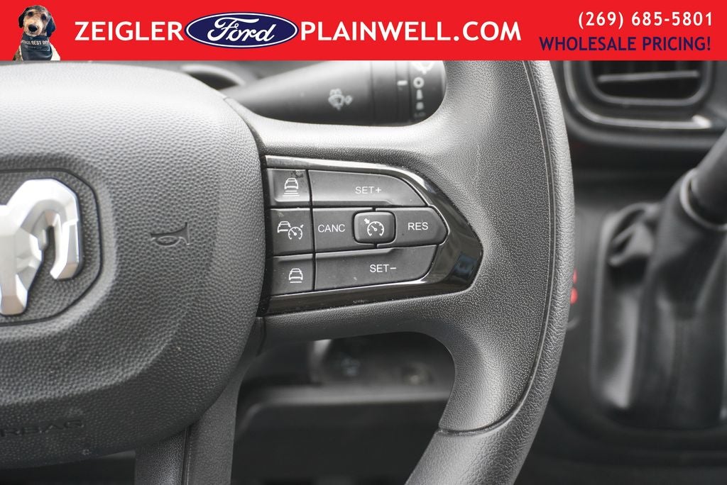 2024 RAM ProMaster 1500 Low Roof V6 Extended Low Roof Tradesman Cargo Van