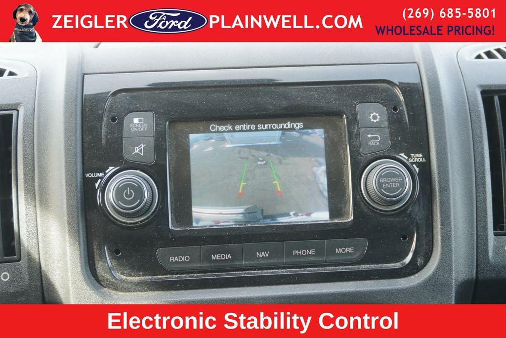 2018 RAM ProMaster 2500 High Roof High Roog Cargo Van 159" WB