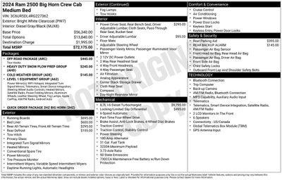 2024 RAM 2500 Big Horn