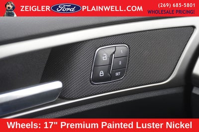 2017 Ford Fusion Energi SE Luxury Hybrid Leather Rear Camera Power Seat Sync