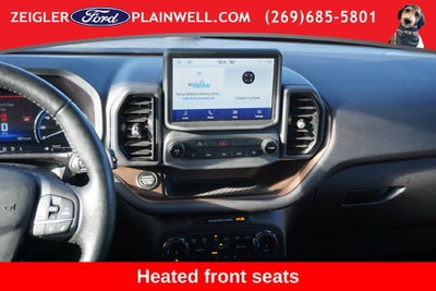 2023 Ford Bronco Sport Outer Banks Leather 4x4 Painted Blk Roof Rear Camera