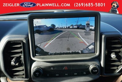 2023 Ford Bronco Sport Outer Banks Leather 4x4 Painted Blk Roof Rear Camera