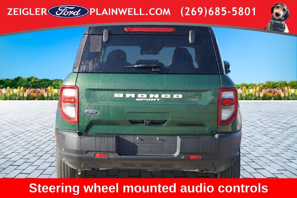 2023 Ford Bronco Sport Outer Banks Leather 4x4 Painted Blk Roof Rear Camera