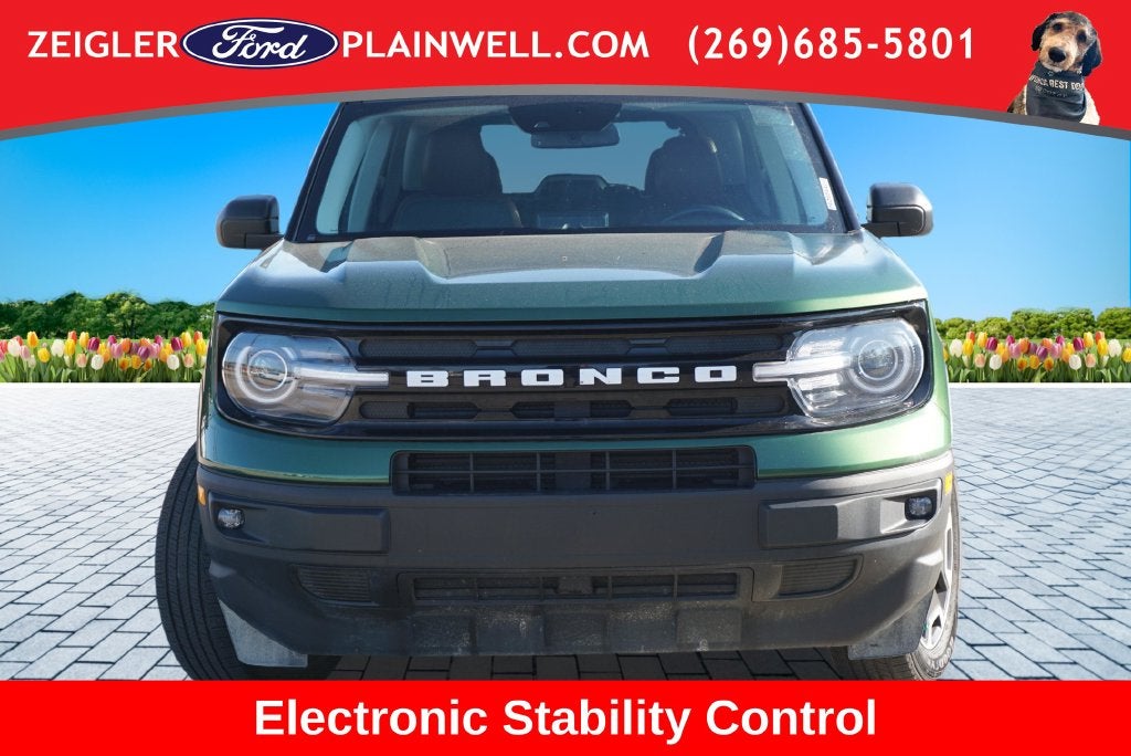 2023 Ford Bronco Sport Outer Banks Leather 4x4 Painted Blk Roof Rear Camera