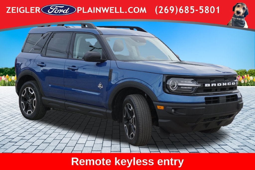2023 Ford Bronco Sport Outer Banks 4x4 Navigation Tech Pkg Co Pilot 360