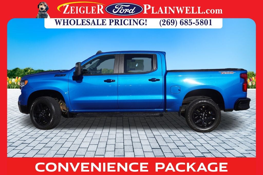 2023 Chevrolet Silverado 1500 LT Trail Boss Z71 OFF ROAD CREW CAB 4x4 Black Edition EcoTec3 5.